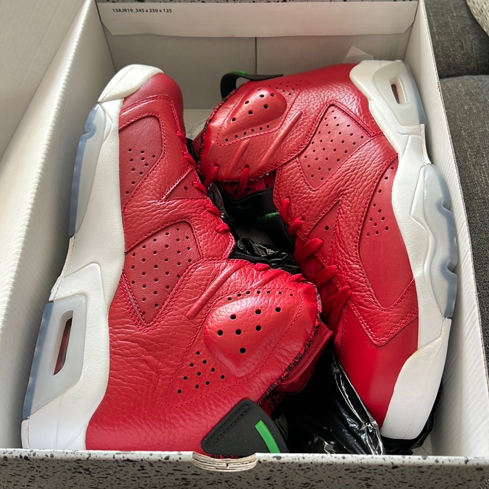 Sz 10.5 men Air Jordan Retro 6 Spizike, brand new